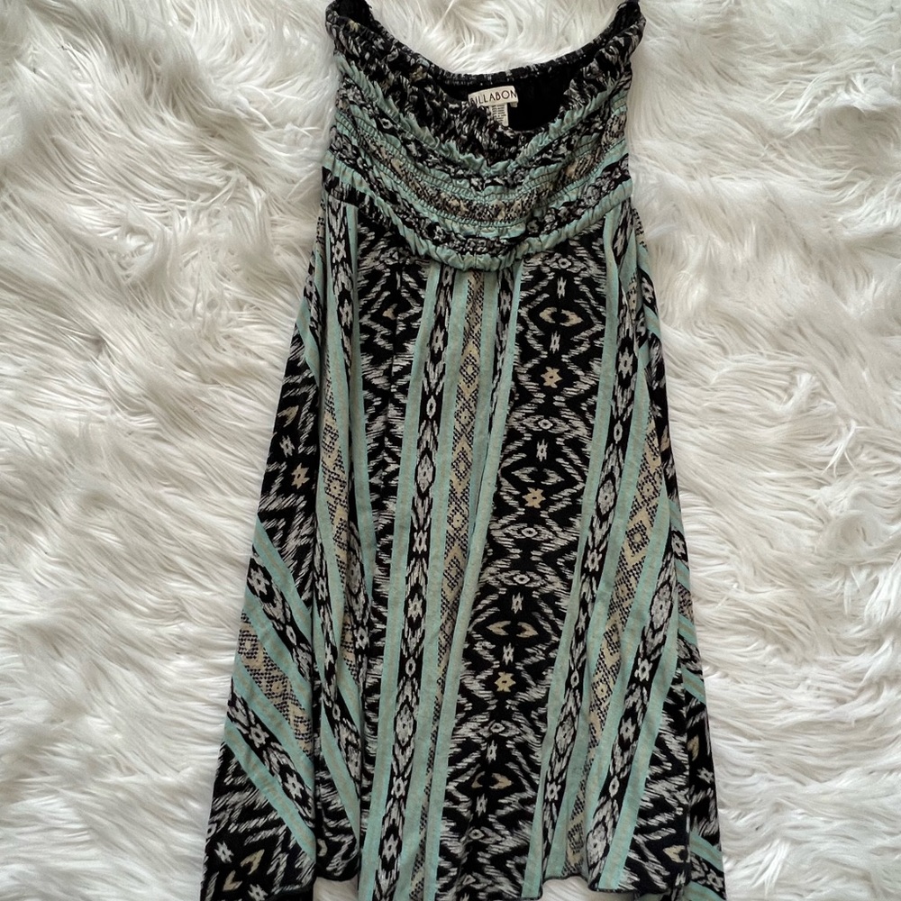 BILLABONG strapless dress